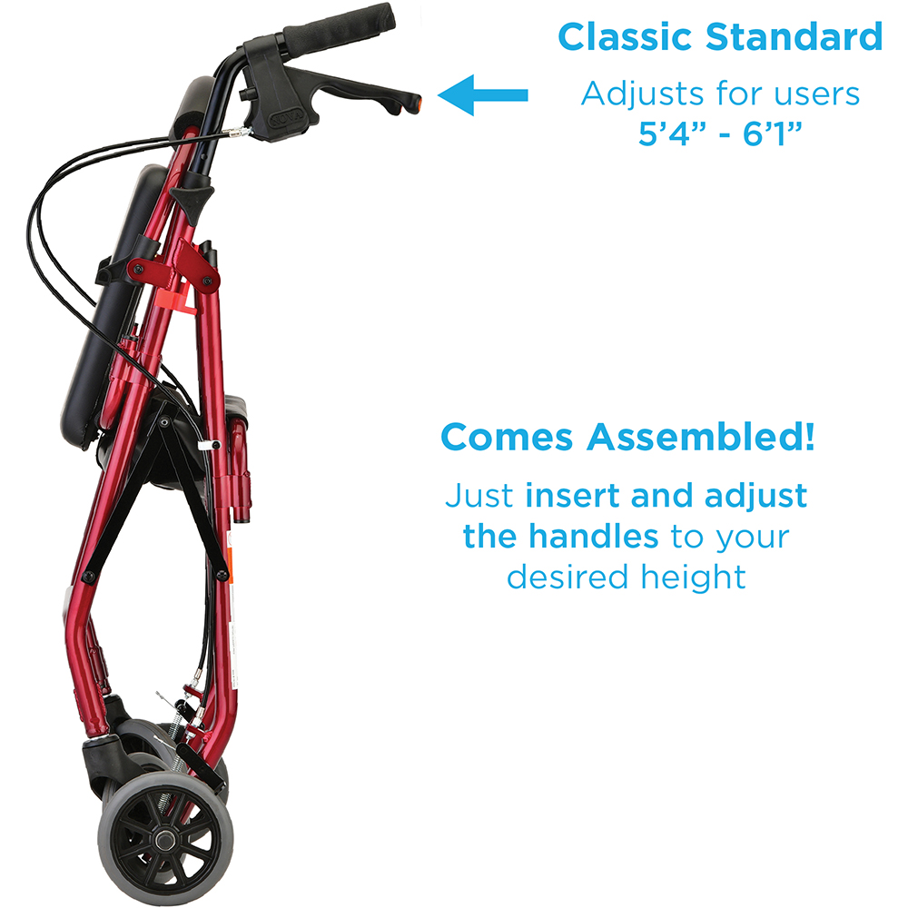 GETGO CLASSIC ROLL WLKR RED